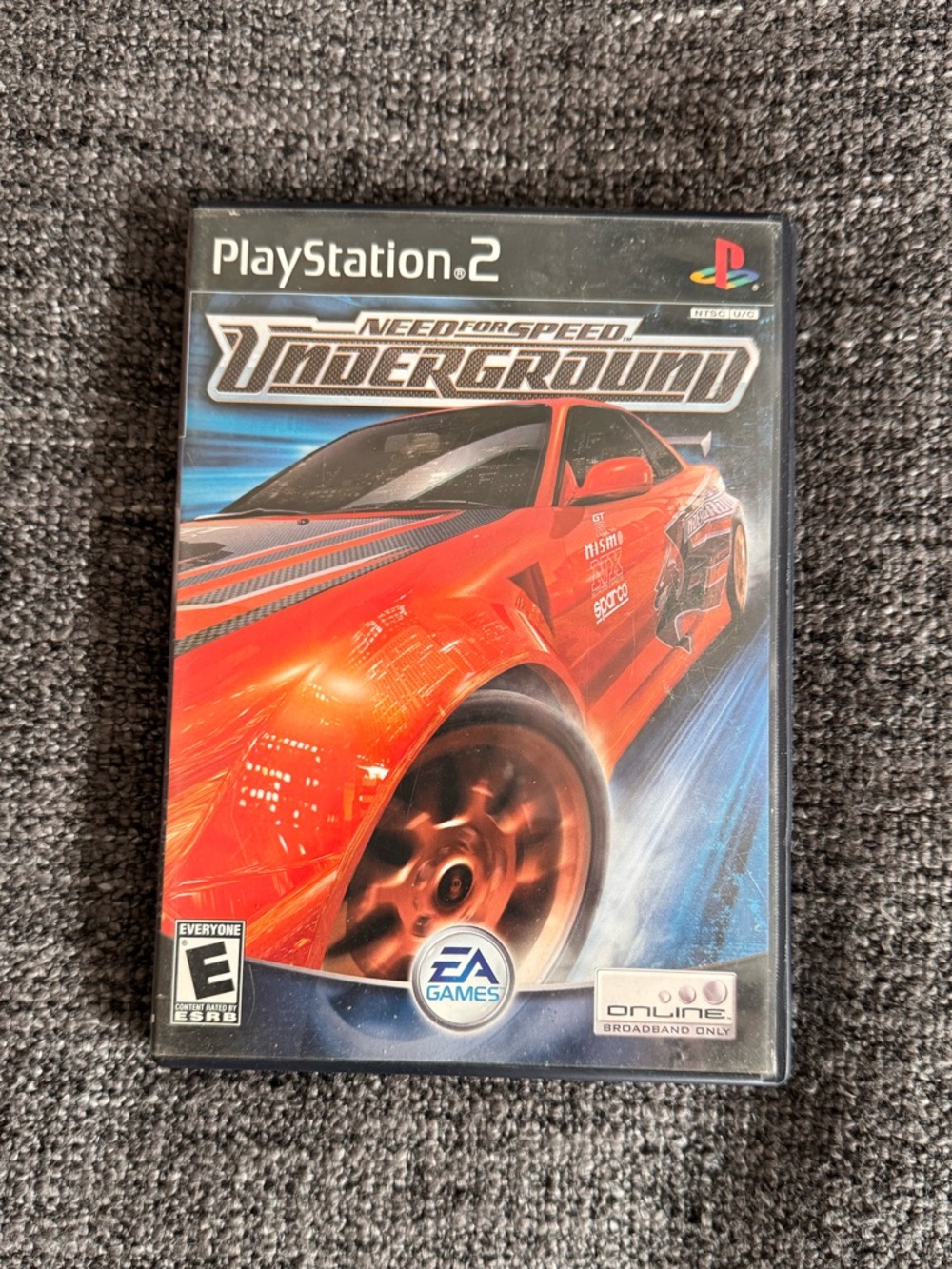 Need‎ For Speed Underground Sony PS2 Playstation 2 Game